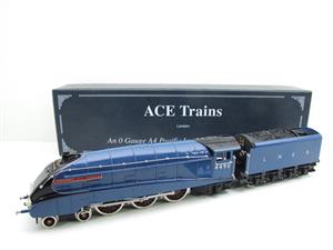 Ace Trains O Gauge E4, A4 Pacific Pre-War LNER Blue "Empire of India" R/N 4490 Electric Boxed image 3