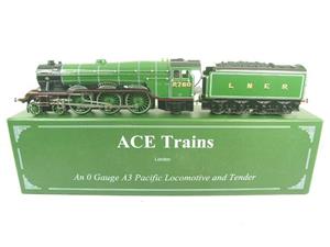Ace Trains O Gauge E6 A3 Pacific LNER Green "Papyrus" R/N 2750 Electric 3 Rail Bxd image 1