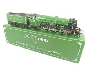 Ace Trains O Gauge E6 A3 Pacific LNER Green "Papyrus" R/N 2750 Electric 3 Rail Bxd image 2