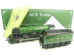 Ace Trains O Gauge E6 A3 Pacific LNER Green "Papyrus" R/N 2750 Electric 3 Rail Bxd image 3