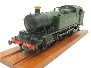 Heljan O Gauge Item 6101 ""GWR" Green Class 61xx Large Prairie Tank Loco R/N 6106 Electric image 6