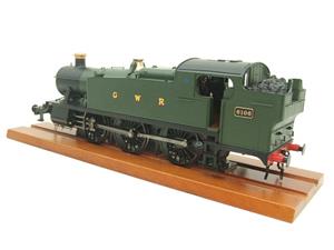 Heljan O Gauge Item 6101 ""GWR" Green Class 61xx Large Prairie Tank Loco R/N 6106 Electric image 10