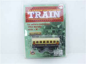 Hornby Hachette Series French O Gauge No.8 Blue & Cream "Pullman" Restaurant Dining Coach NEW Pack image 1