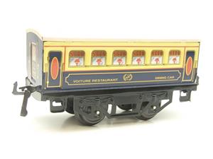 Hornby Hachette Series French O Gauge No.8 Blue & Cream "Pullman" Restaurant Dining Coach NEW Pack image 4