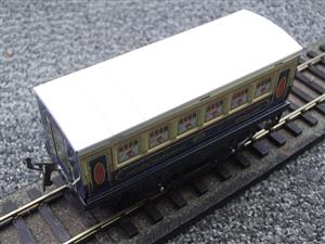 Hornby Hachette Series French O Gauge No.8 Blue & Cream "Pullman" Restaurant Dining Coach NEW Pack image 7