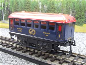 Hornby Hachette Series French O Gauge No.62 Blue Red Roof Voiture "Saloon" 1st Class Coach NEW Pack image 3