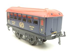 Hornby Hachette Series French O Gauge No.62 Blue Red Roof Voiture "Saloon" 1st Class Coach NEW Pack image 6