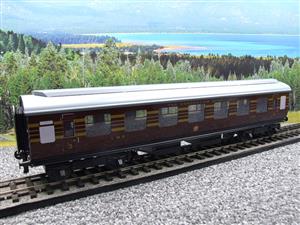 Ace Trains O Gauge C28 LMS Maroon Corronation Scot Open 3rd Passenger Coach R/N 8961 2/3 Rail image 2