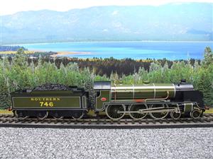 ACE Trains O Gauge E/34-A3 SR Gloss Lined Olive Green 4-6-0 "Pendragon" 746 Elec 2/3 Rail NEW Bxd image 5