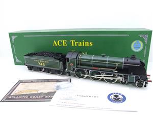 ACE Trains O Gauge E/34-B2 SR Gloss Lined Olive Green 4-6-0 "Tintagel" 745 Elec 2/3 Rail NEW Bxd image 1