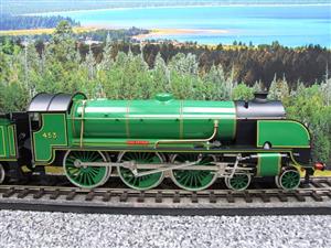 ACE Trains O Gauge E/34-C2 SR Gloss Lined Malachite Green 4-6-0 "King Arthur" 453 Elec 2/3 Rail New image 4