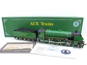 ACE Trains O Gauge E/34-C2 SR Gloss Lined Malachite Green 4-6-0 "Queen Guinevere" 454 Elec 2/3 Rail image 2