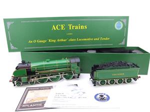 ACE Trains O Gauge E/34-C2 SR Gloss Lined Malachite Green 4-6-0 "Sir Balin" 768 Elec 2/3 Rail NEW image 2