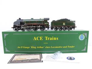 ACE Trains O Gauge E/34-E2 BR Pre 56 Gloss Lined Green 4-6-0 "King Arthur" 30453 Elec 2/3 Rail image 1