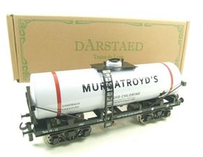 Darstaed O Gauge Bogie Tanker "Murgatroyd's" Post War Livery 2/3 Rail Running Boxed image 2