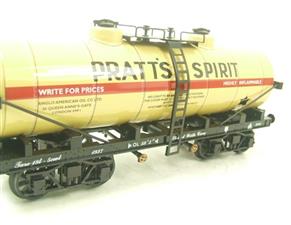 Darstaed O Gauge Bogie Tanker "Pratts Spirit" Pre War Livery 2/3 Rail Running Boxed image 6