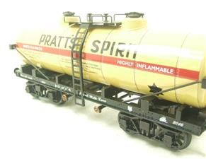 Darstaed O Gauge Bogie Tanker "Pratts Spirit" Pre War Livery 2/3 Rail Running Boxed image 8