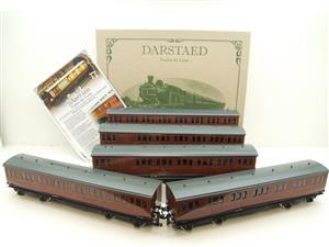 Darstaed O Gauge "LT" London Transport Metropolitan x5 Suburban Non Corridor Coaches Set 2/3 Rail image 1