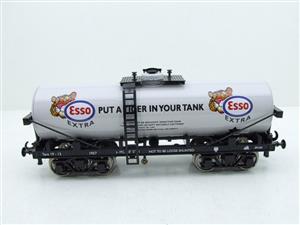 Darstaed O Gauge Bogie Tanker White "Esso" Extra 2/3 Rail Running Boxed image 9