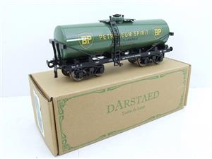 Darstaed O Gauge Bogie Tanker Green "BP" Petroleum Spirit 2/3 Rail Running Boxed image 4