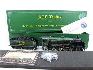 ACE Trains, O Gauge, E/34-B3, SR Gloss Lined Olive Green "Queen Guinevere" R/N 454 image 2