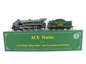 ACE Trains, O Gauge, E/34-B3, SR Gloss Lined Olive Green "Queen Guinevere" R/N 454 image 3