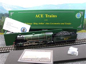 ACE Trains, O Gauge, E/34-B3, SR Gloss Lined Olive Green "Sir Bedivere" R/N 457 image 2