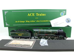 ACE Trains, O Gauge, E/34-B3, SR Gloss Lined Olive Green "Merlin" R/N 740 image 3