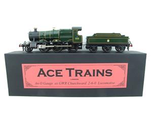 Ace Trains O Gauge E37C "BR" Lined Green Churchward 2-6-0 Mogul Loco & Tender R/N 4358 image 1