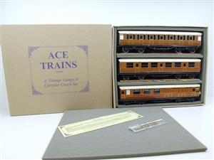 Ace Trains O Gauge C4 LNER "The Flying Scotsman" x3 Corridor Coaches Set A Boxed image 1