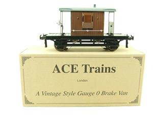 Ace Trains O Gauge G4 Vintage Style Brake Van With Lighting Boxed image 1