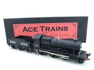 Ace Trains O Gauge E37D2, BR, Churchward 2-6-0 Mogul Loco and Tender, ROD, Satin Black 5322 image 2