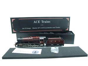 Ace Trains O Gauge E38A, LMS Lined Gloss Maroon Class 8F, 2-8-0 Locomotive and Tender R/N 8624 image 3