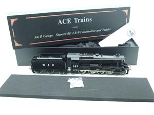 Ace Trains O Gauge E38J, WD Un-Lined Satin Black Class 8F, 2-8-0 Locomotive and Tender R/N 307 image 3