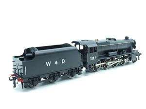 Ace Trains O Gauge E38J, WD Un-Lined Satin Black Class 8F, 2-8-0 Locomotive and Tender R/N 307 image 8