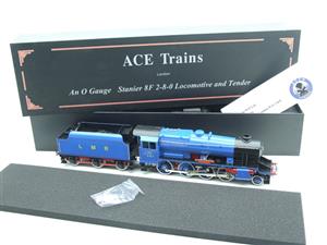 Ace Trains O Gauge E38K, WD Blue Lined Red Class 8F, 2-8-0 Locomotive and Tender R/N 501 image 1