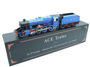 Ace Trains O Gauge E38K, WD Blue Lined Red Class 8F, 2-8-0 Locomotive and Tender R/N 501 image 2