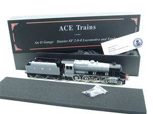Ace Trains O Gauge E38M, WD War-Time Grey Special Ed Class 8F, 2-8-0 Locomotive and Tender R/N 8000 image 2
