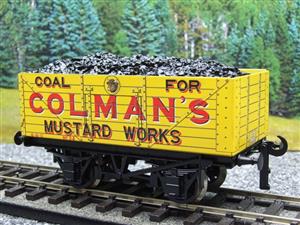 Ace Trains O Gauge G/5 Private Owner "Colmans Mustard Works" No.34 Coal Wagon 2/3 Rail image 2