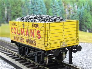 Ace Trains O Gauge G/5 Private Owner "Colmans Mustard Works" No.37 Coal Wagon 2/3 Rail image 8
