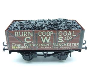 Ace Trains O Gauge G/5 Private Owner "Burn Co.Op Coal C.W.S Ltd" No.1935 Coal Wagon 2/3 Rail image 1