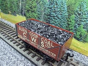 Ace Trains O Gauge G/5 Private Owner "Burn Co.Op Coal C.W.S Ltd" No.1935 Coal Wagon 2/3 Rail image 3
