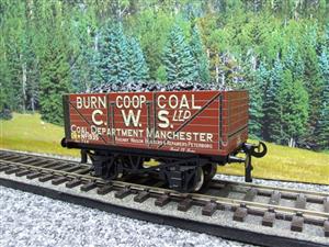 Ace Trains O Gauge G/5 Private Owner "Burn Co.Op Coal C.W.S Ltd" No.1935 Coal Wagon 2/3 Rail image 6