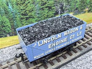 Ace Trains O Gauge G/5 Private Owner "Lincoln Wagon & Engine Co LD" Coal Wagon 2/3 Rail image 7