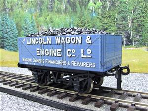 Ace Trains O Gauge G/5 Private Owner "Lincoln Wagon & Engine Co LD" Coal Wagon 2/3 Rail image 8