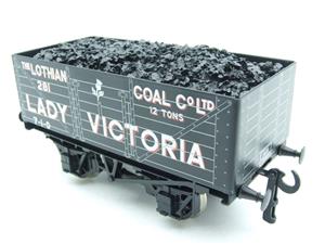 Ace Trains O Gauge G/5 Private Owner "Lady Victoria Co Ltd" Coal Wagon 2/3 Rail image 6