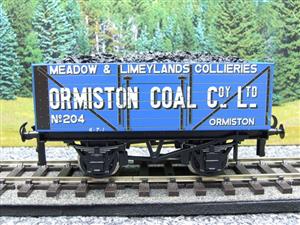 Ace Trains O Gauge G/5 Private Owner "Ormiston Coal Co Ltd" Coal Wagon 2/3 Rail image 1