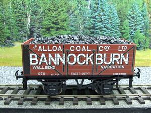 Ace Trains O Gauge G/5 Private Owner "Bannock Burn" Coal Wagon 2/3 Rail image 1