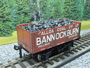 Ace Trains O Gauge G/5 Private Owner "Bannock Burn" Coal Wagon 2/3 Rail image 4