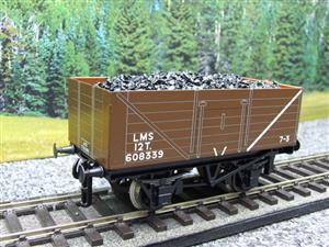 Ace Trains O Gauge G/5 Private Owner "LMS" R/N 608339 Brown Coal Wagon 2/3 Rail image 8